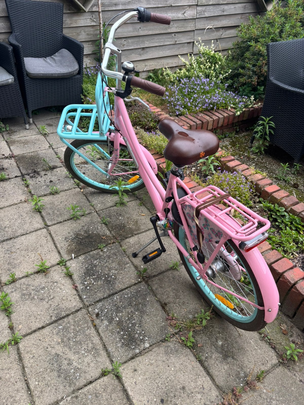 Meiden fiets, Ophalen, Zo goed als nieuw, Velgrem, Minder dan 16 inch
