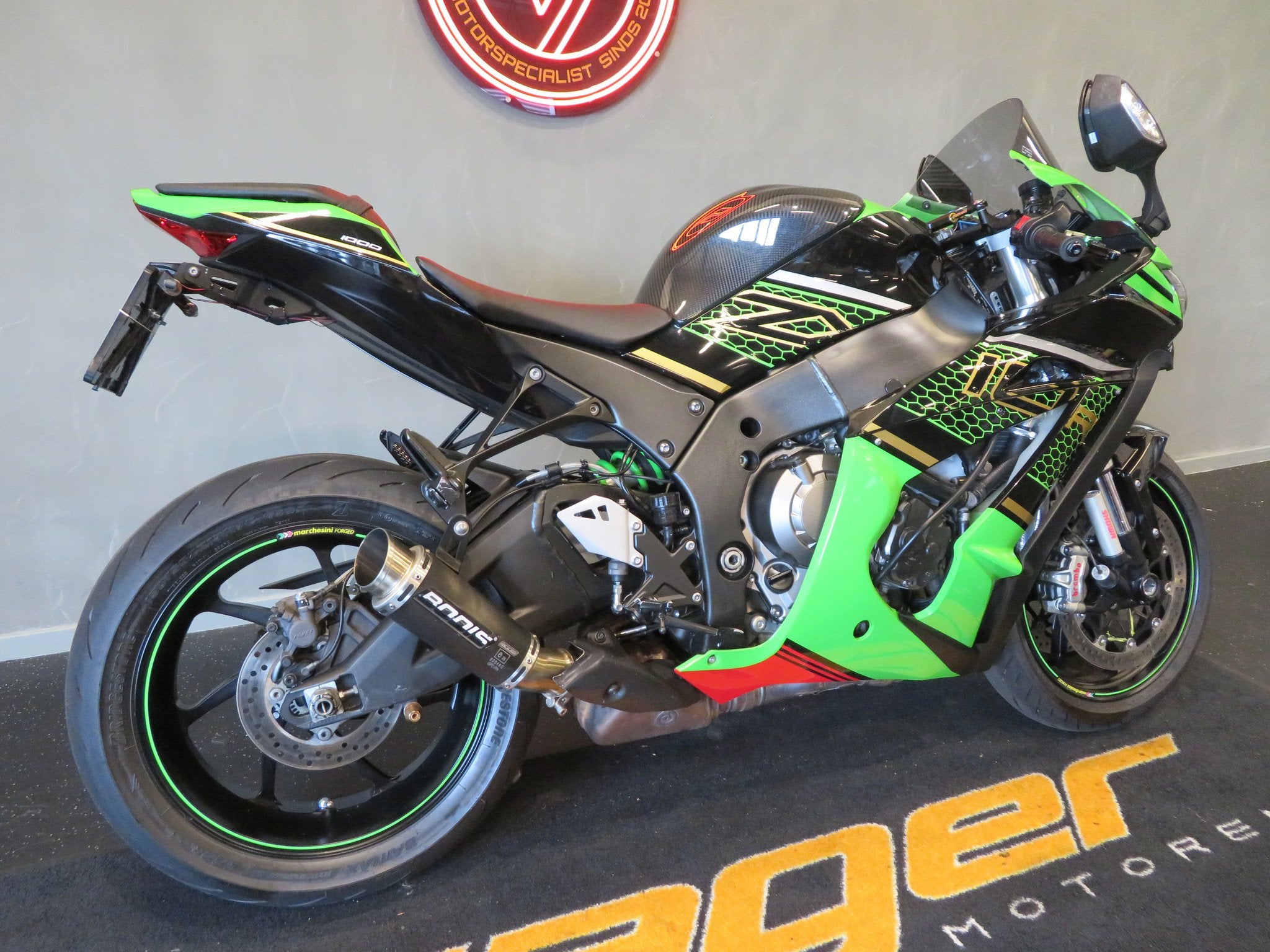 Kawasaki ZX 10R ZX10 ZX-10R NINJA BODIS (bj 2018), Bedrijf, Super Sport, 998 cc