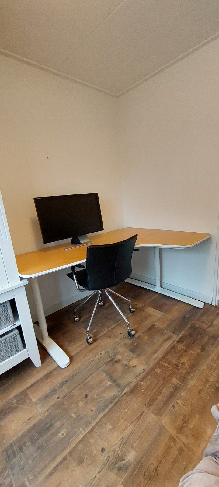 IKEA BEKANT hoekbureau, Ophalen, Gebruikt