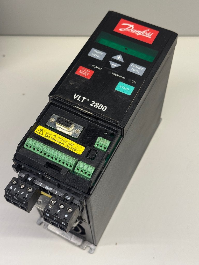 Danfoss VLT 2807 frequentieregelaar 0,75 kW 230V – gebruikt, Ophalen of Verzenden, Gebruikt