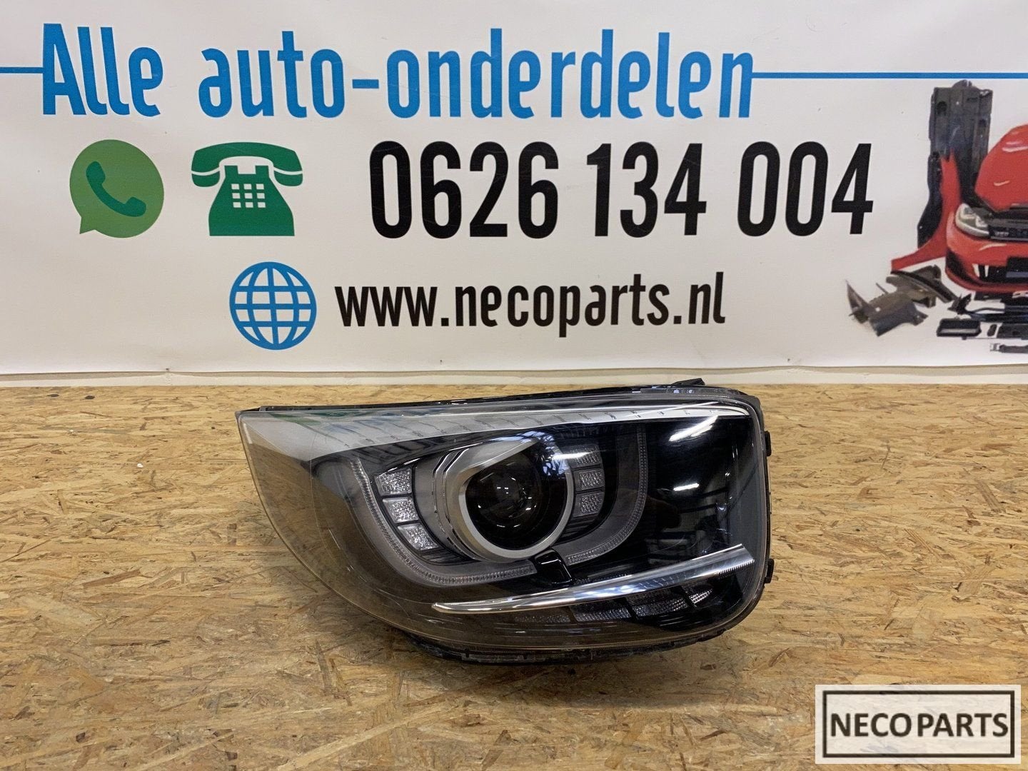 KIA PICANTO LED KOPLAMP RECHTS ORIGINEEL 2017-2021, -, -, Ophalen of Verzenden, -