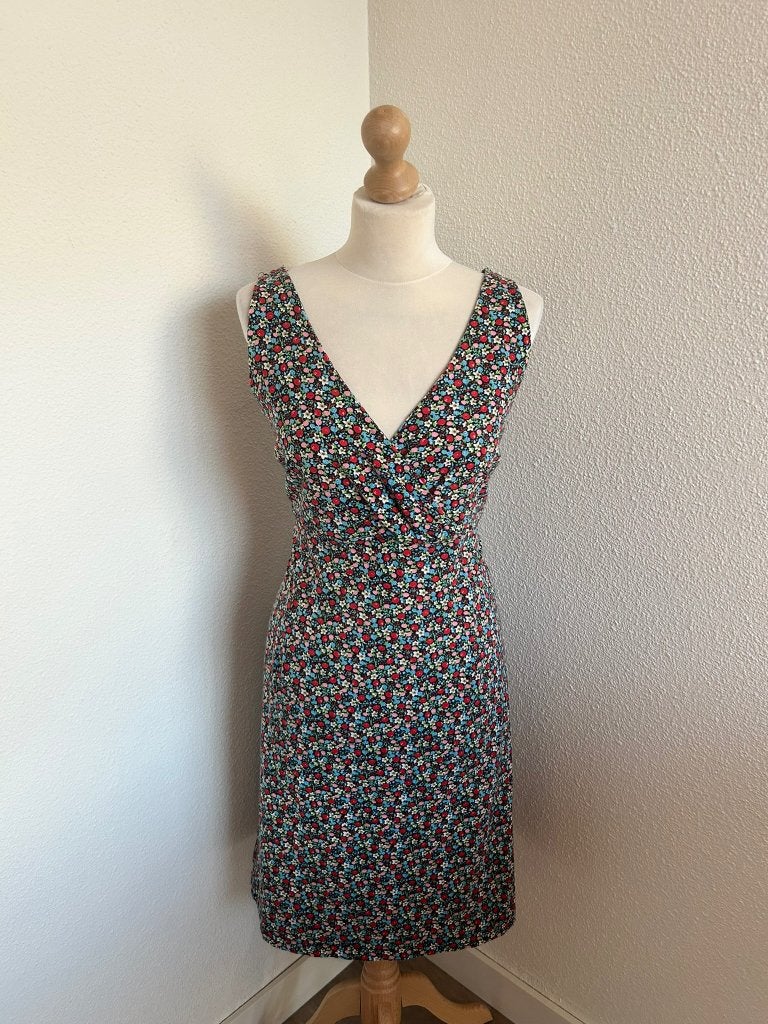 King Louie maat XL bloemen Ginger zomer jurk 2988