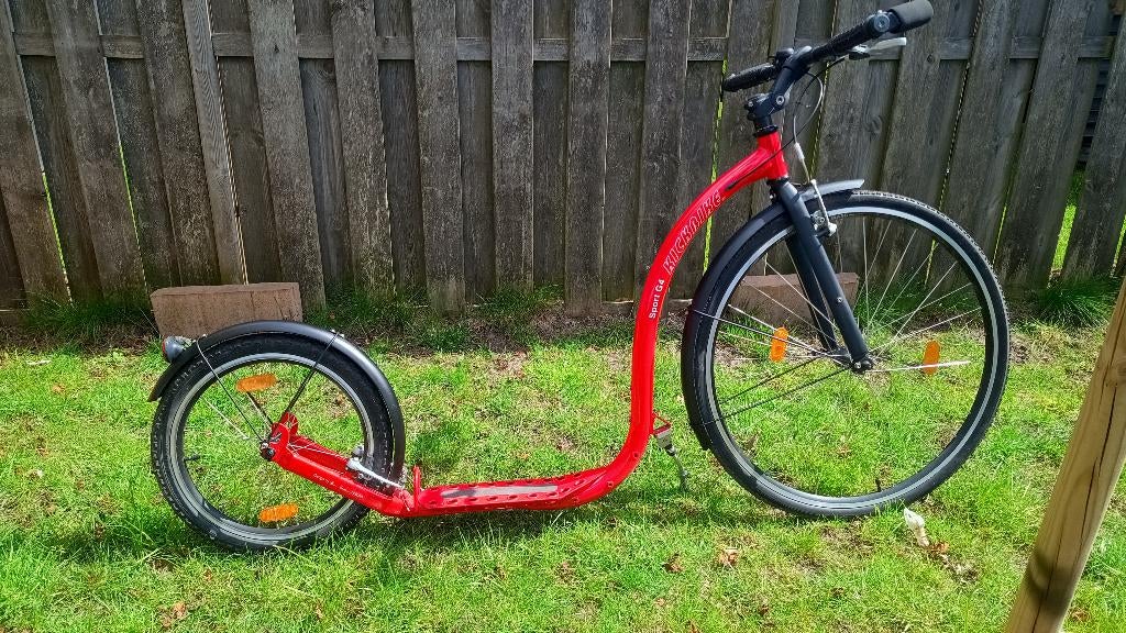 Kickbike Sport G4 Rood -- Step voor volwassenen, Fietsen en Brommers, Steps, Ophalen, Gebruikt, Kickbike, Kickbike Sport G4