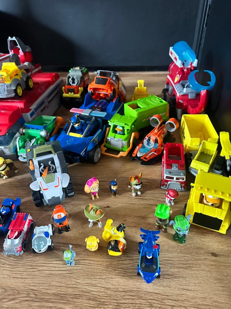 Paw Patrol collectie, Ophalen