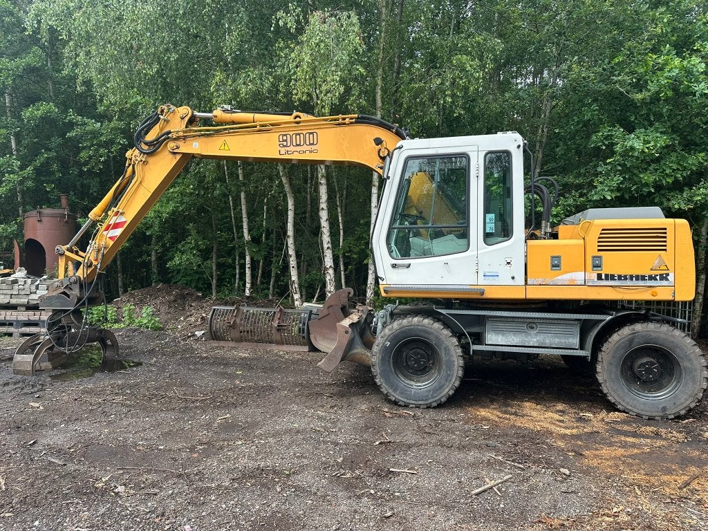 Liebherr  A900B Litronic Nette staat!, Zakelijke goederen, Machines en Bouw | Kranen en Graafmachines, Ophalen, Graafmachine