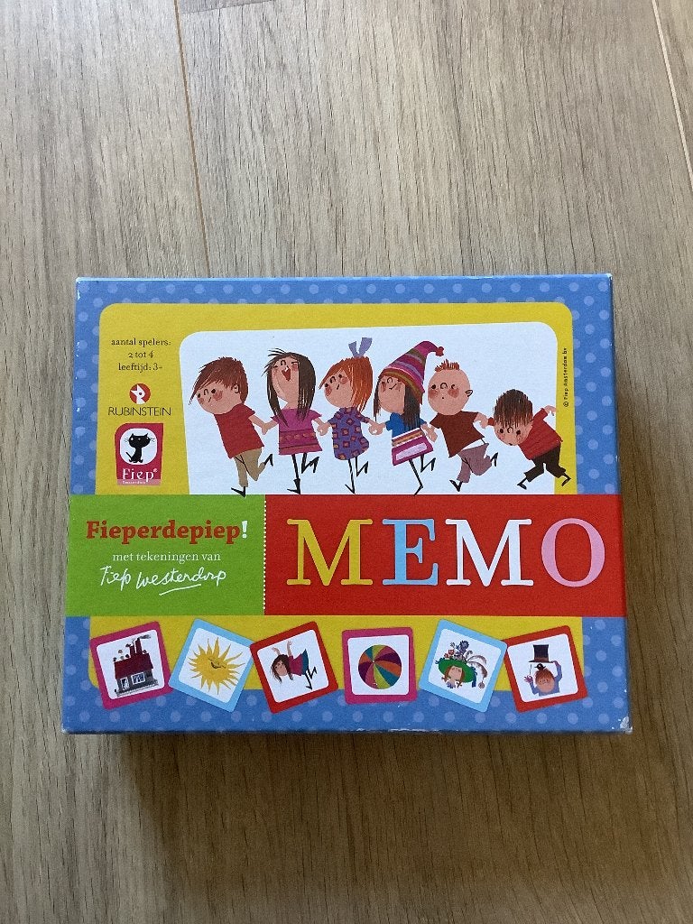 Fieperdepiep memo, Ophalen of Verzenden, Zo goed als nieuw, Puzzelen
