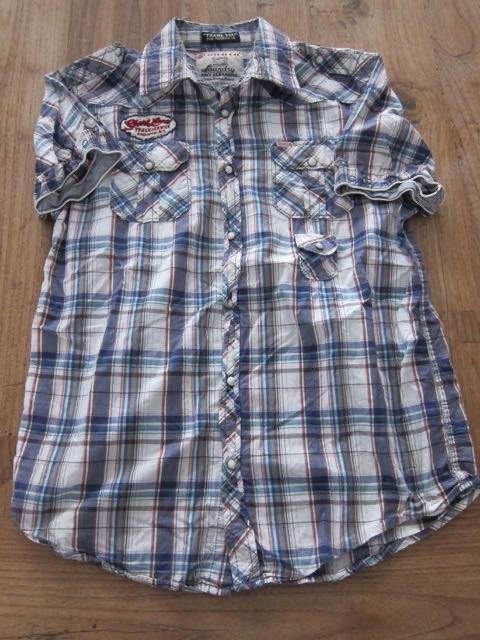 Scotch & soda blouse overhemd l korte mouwen, Overige kleuren, Scotch and Soda, Zo goed als nieuw, Merkfreak