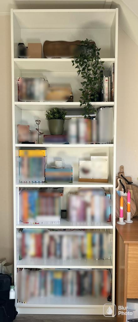 Boekenkast, Ophalen, 50 tot 100 cm, Zo goed als nieuw, 150 tot 200 cm