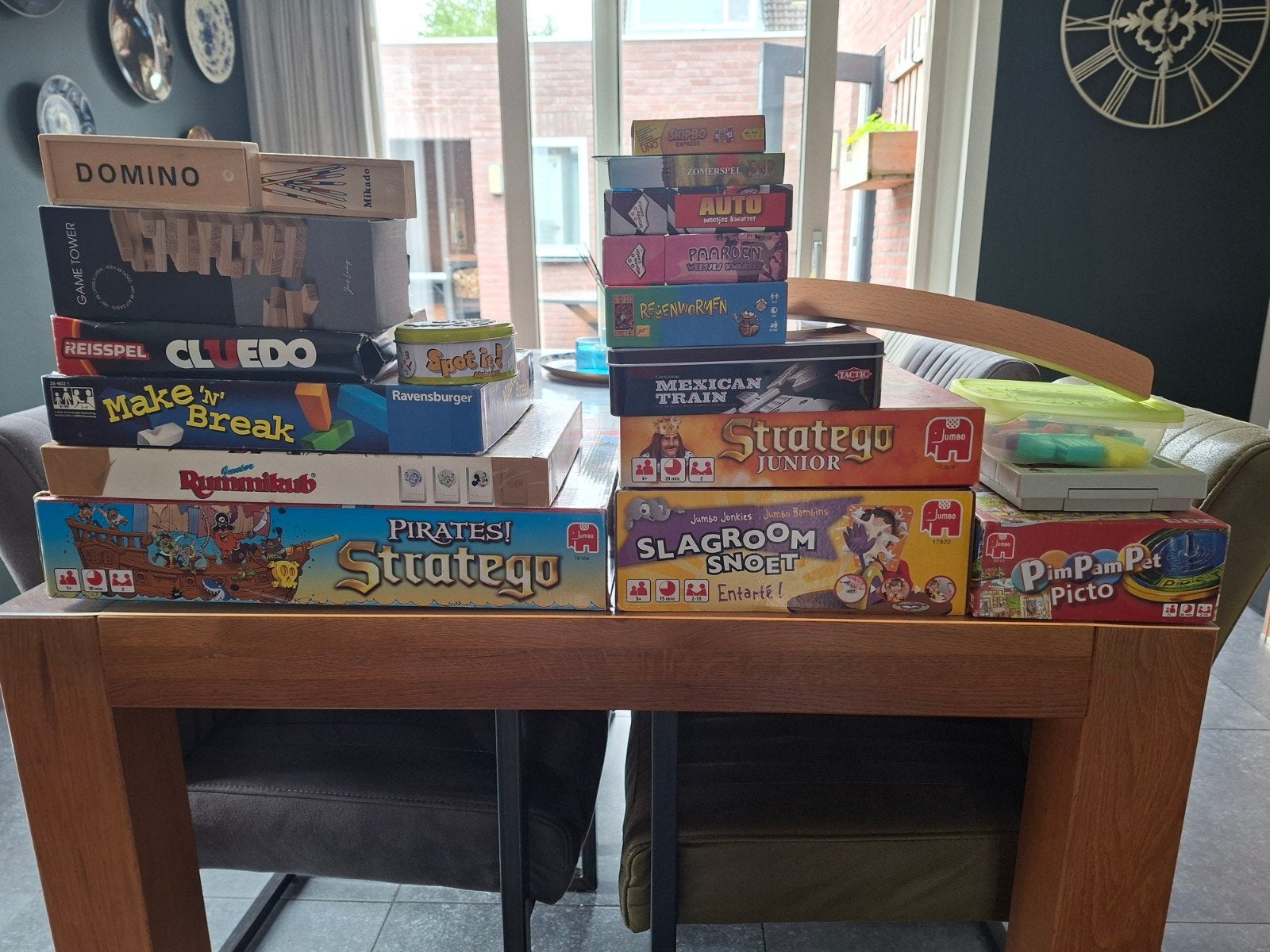 Grote collectie bordspellen en gezelschapsspellen, Ophalen, Gebruikt, Diverse, Vijf spelers of meer