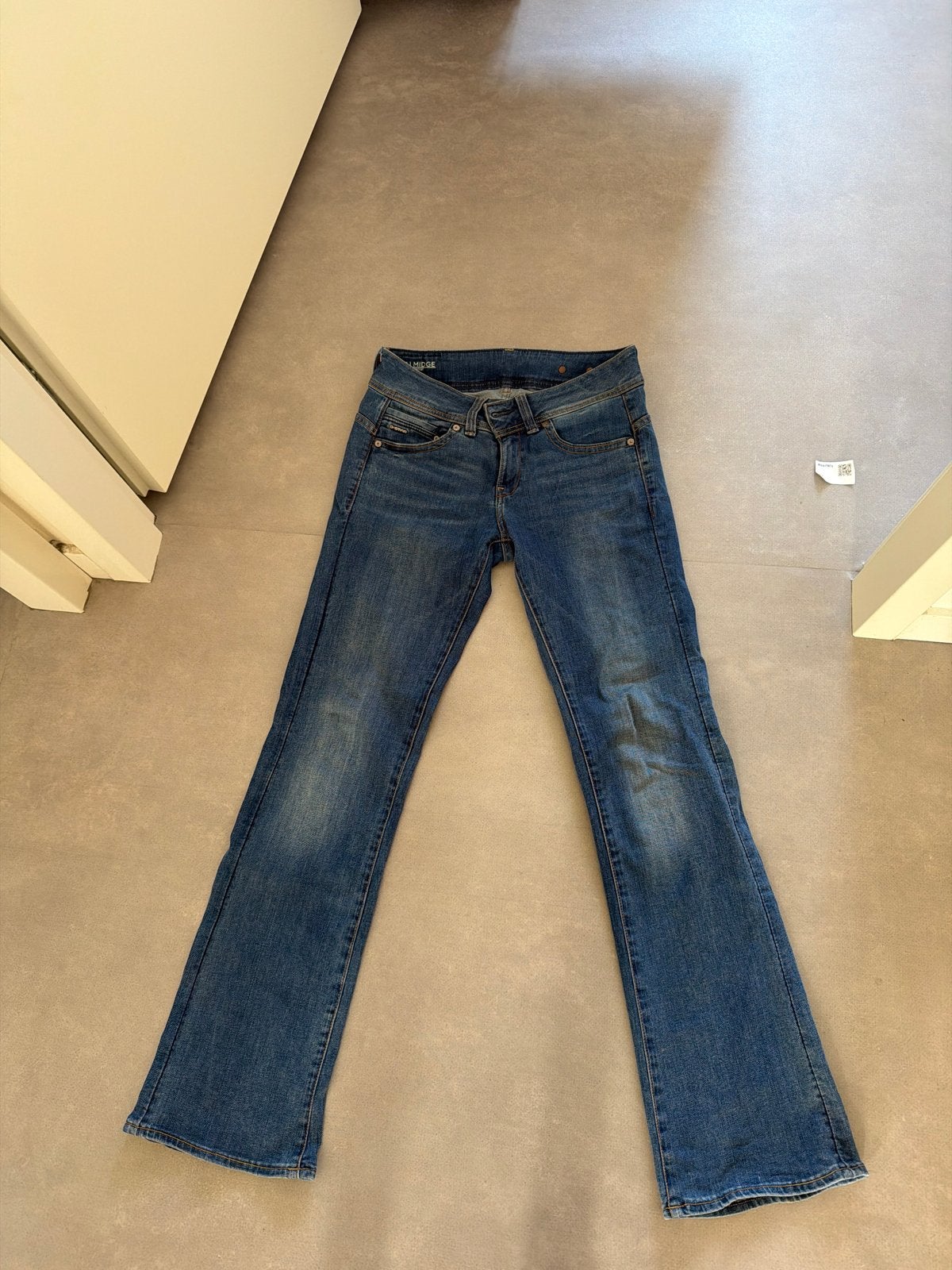 G-Star RAW Midge Bootcut Jeans W29 L32, Ophalen of Verzenden, Zo goed als nieuw, Blauw, W28 - W29 (confectie 36)