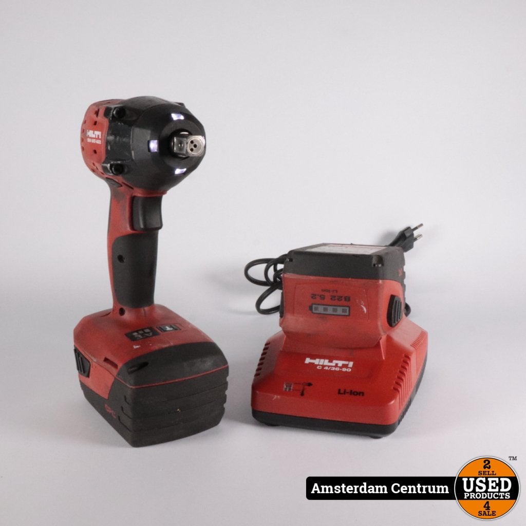 Hilti SIW 6AT 22 Slagmoersleutel Incl. 2 Accu's en Lader - C, Hilti, Gebruikt, Support@hilti.com, Hilti Corporation, Feldkircher Strasse 100, 
9494 Schaan
Liechtenstein