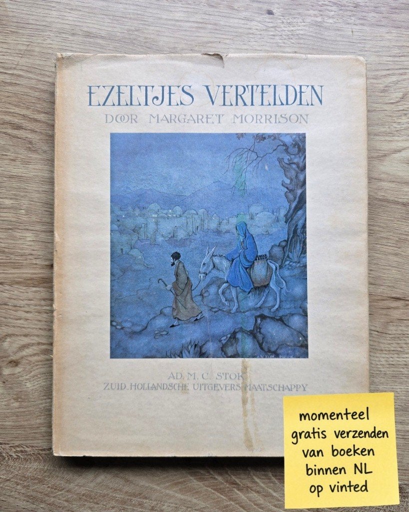 Ezeltjes vertelden – Margaret Morrison, ill. Anton Pieck, Verzamelen, Efteling, Ophalen of Verzenden, Zo goed als nieuw, Gebruiksvoorwerp