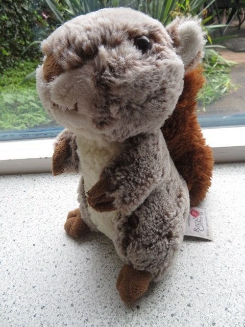Eekhoorn FLUFFY peluche Regali Cadeaux, Ophalen of Verzenden, Zo goed als nieuw, Middelgroot (20 tot 80 cm), Overige typen