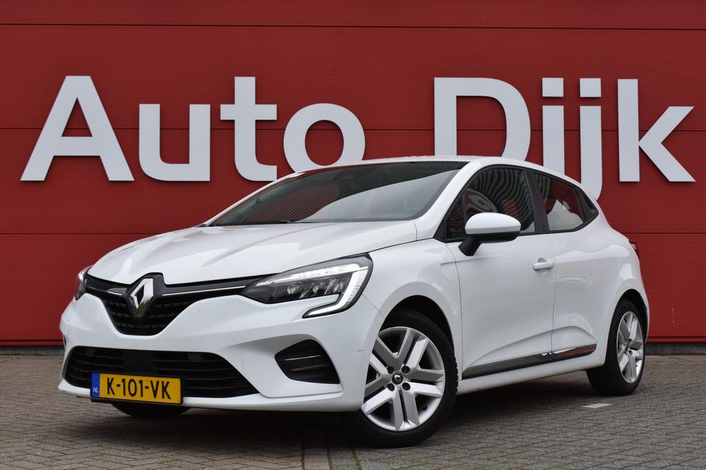 Renault Clio 1.0 TCe Bi-Fuel Zen LED | Carplay | Navi | Airc, Auto's, Renault, Voorwielaandrijving, Stof, Gebruikt, Met garantie (alle)