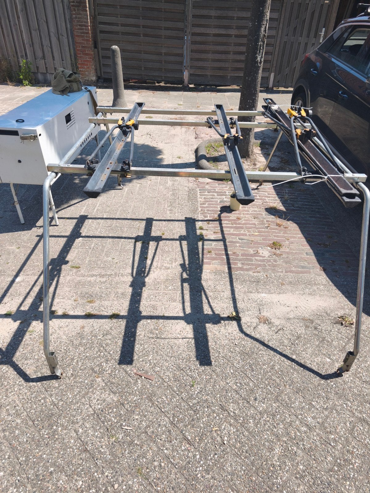 Fietsendrager voor vouwwagen (Jamet), inklapbaar, Ophalen of Verzenden