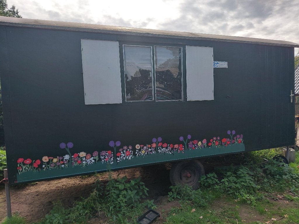 Bouwkeet, kantoor, knutselwagen, .... 2750 notk, Ophalen, Gebruikt