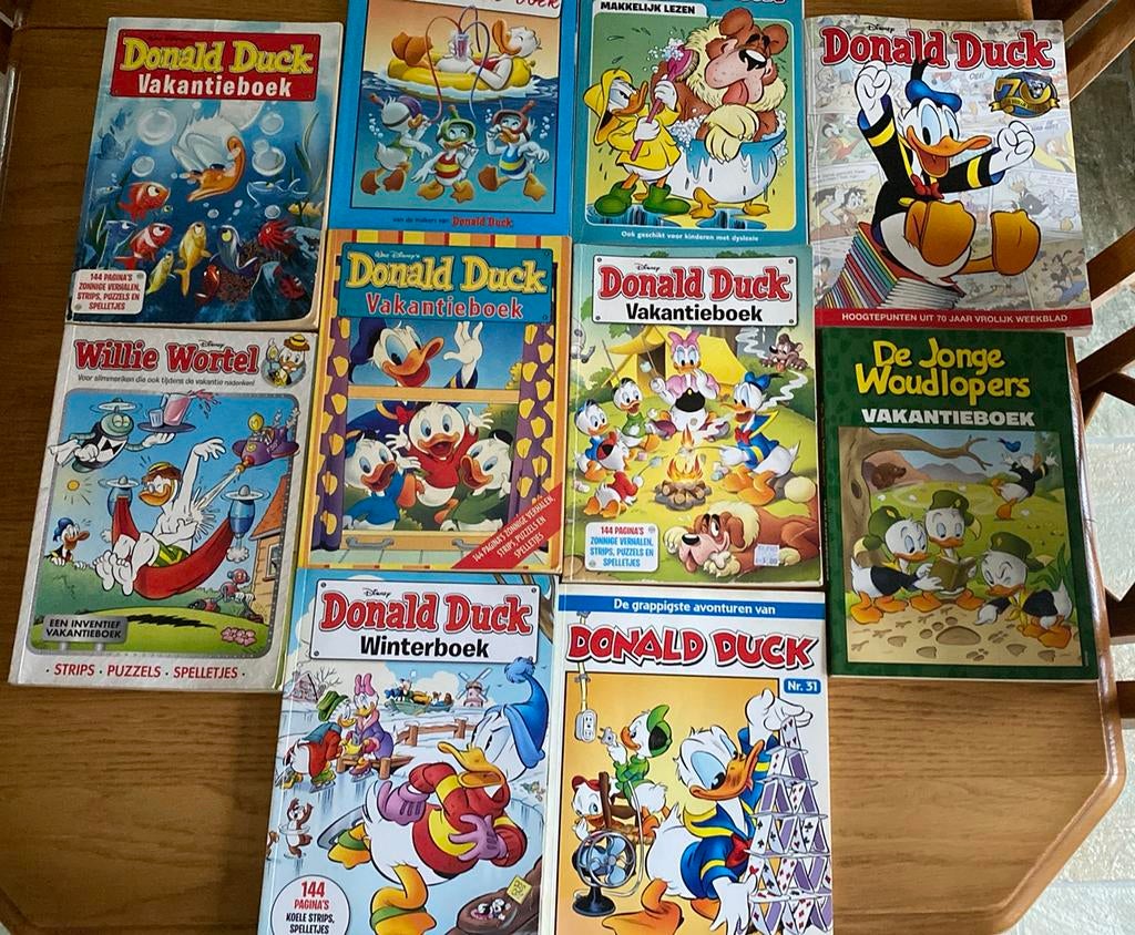 Willie Wortel de jonge woudlopers Donald Duck, Meerdere comics, Ophalen of Verzenden, Zo goed als nieuw, Europa
