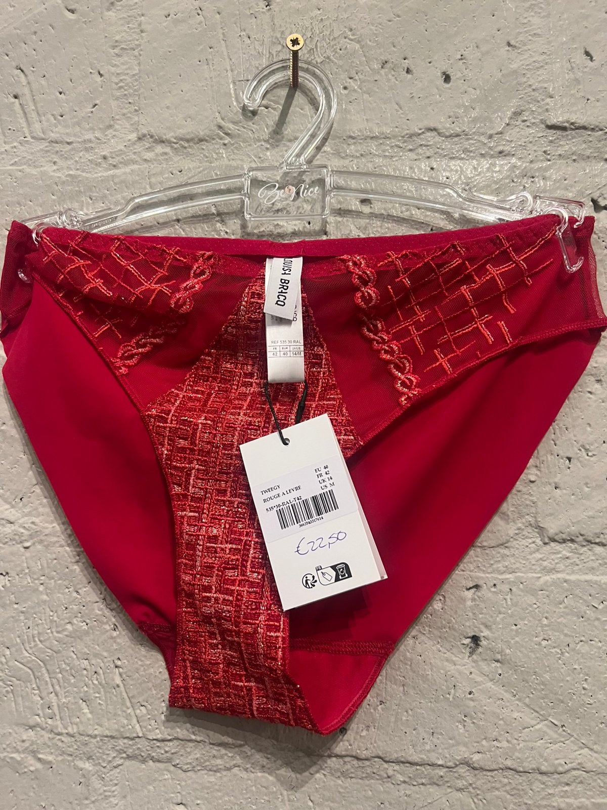 Louisa Bracq slip maat 40 NIEUW!! Nu €25,-, Ophalen of Verzenden, Slip
