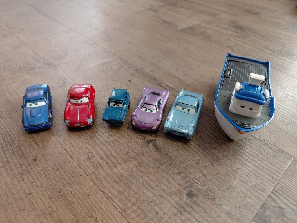 Cars Spionnen set, Ophalen of Verzenden, Zo goed als nieuw