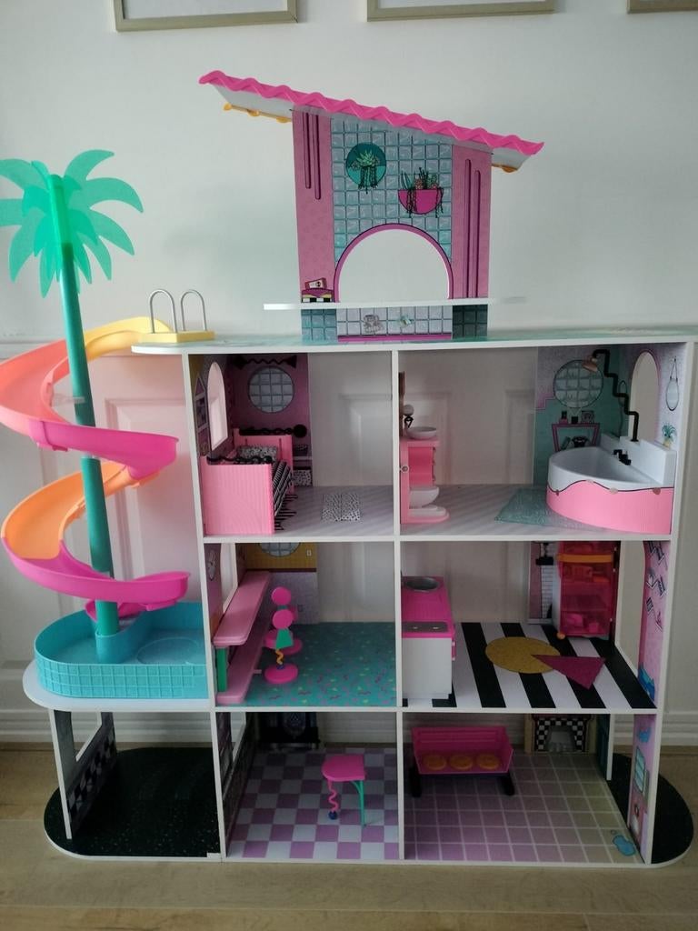 L.O.L. Surprise! OMG Huis - Zo goed als nieuw, Ophalen, Zo goed als nieuw, Poppenhuis