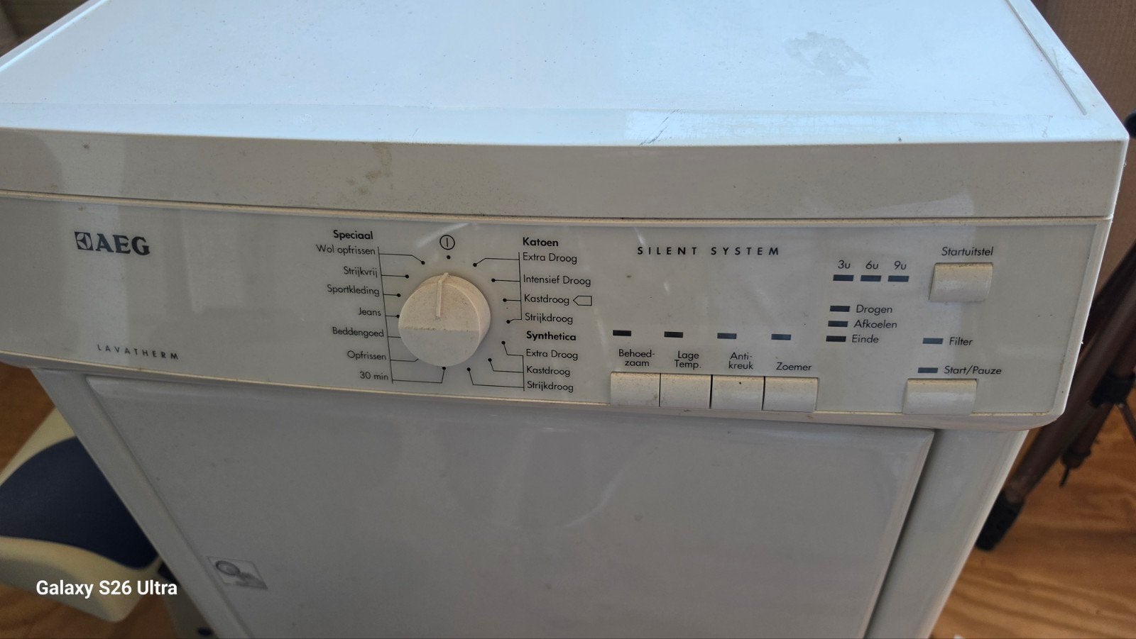 AEG Lavatherm wasdroger - Zo goed als nieuw, Witgoed en Apparatuur, Ophalen, 6 tot 8 kg, Zo goed als nieuw, Voorlader