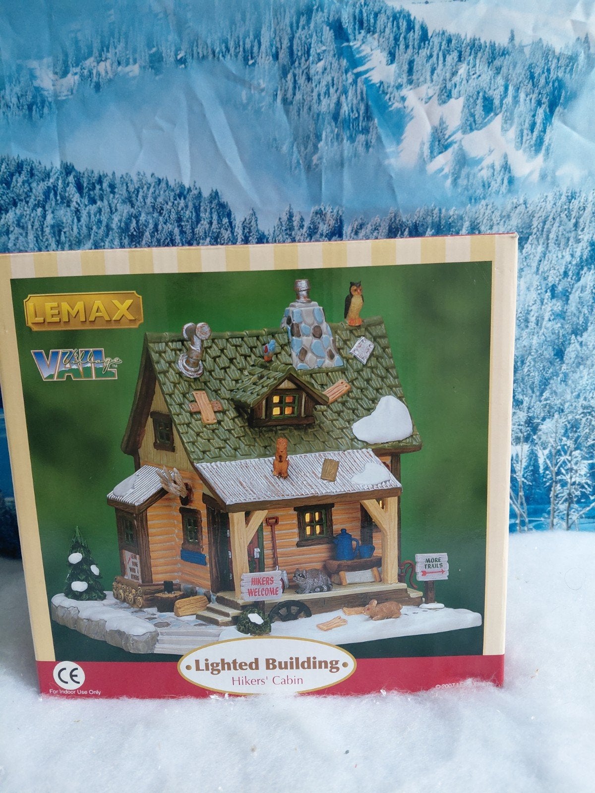 Lemax Hikers Cabin, Ophalen of Verzenden, Zo goed als nieuw