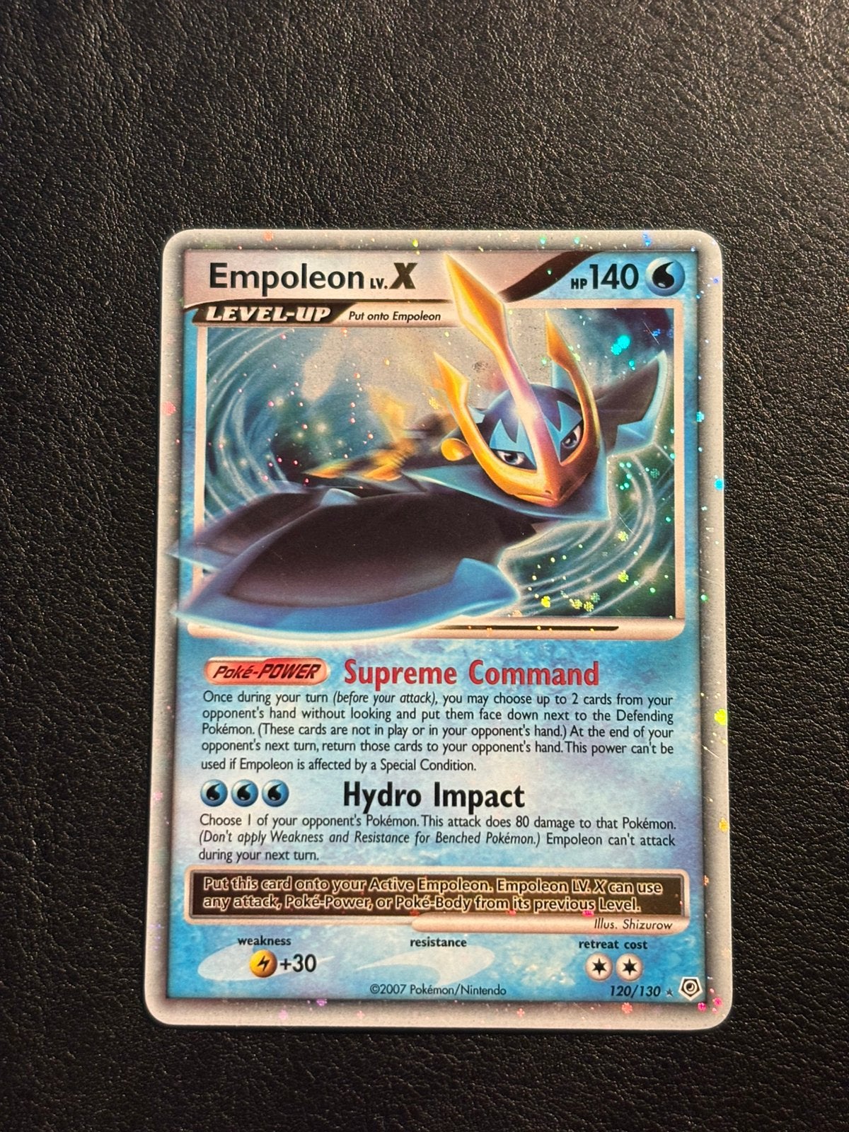 Empoleon LV.X - Diamond & Pearl 120/130 (EXC), Ophalen of Verzenden, Zo goed als nieuw