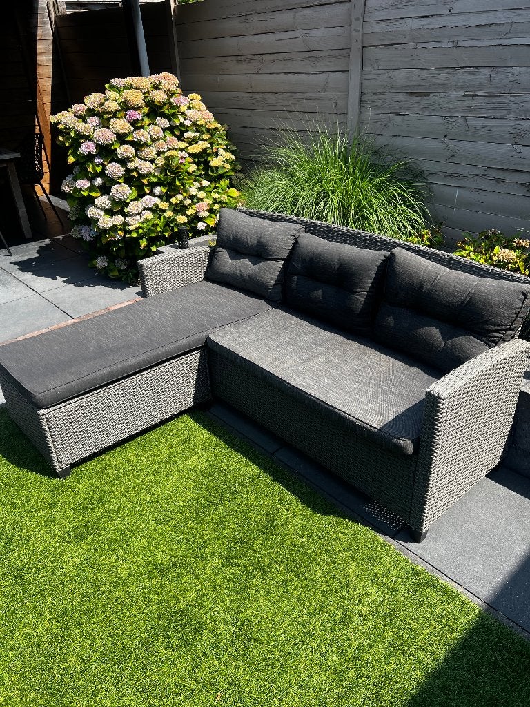 Tuinbankje 170cm, Tuin en Terras, Tuinbanken, Ophalen, Gebruikt, Kunststof