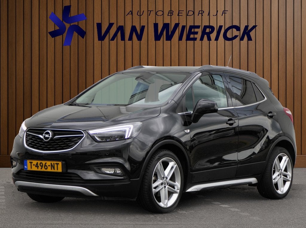Opel Mokka X 1.4 Turbo Innovation 140PK! Incl Garantie | Tre, Auto's, Opel, Voorwielaandrijving, Gebruikt, Leder en Stof, Zwart