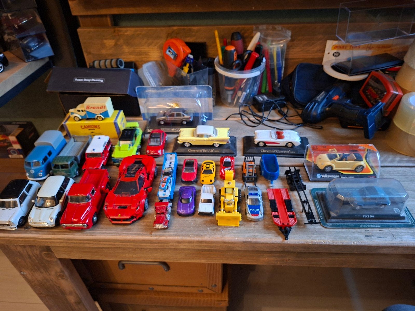 Diverse verzameling modelauto's en speelgoedvoertuigen, Ophalen of Verzenden, Gebruikt, Overige typen