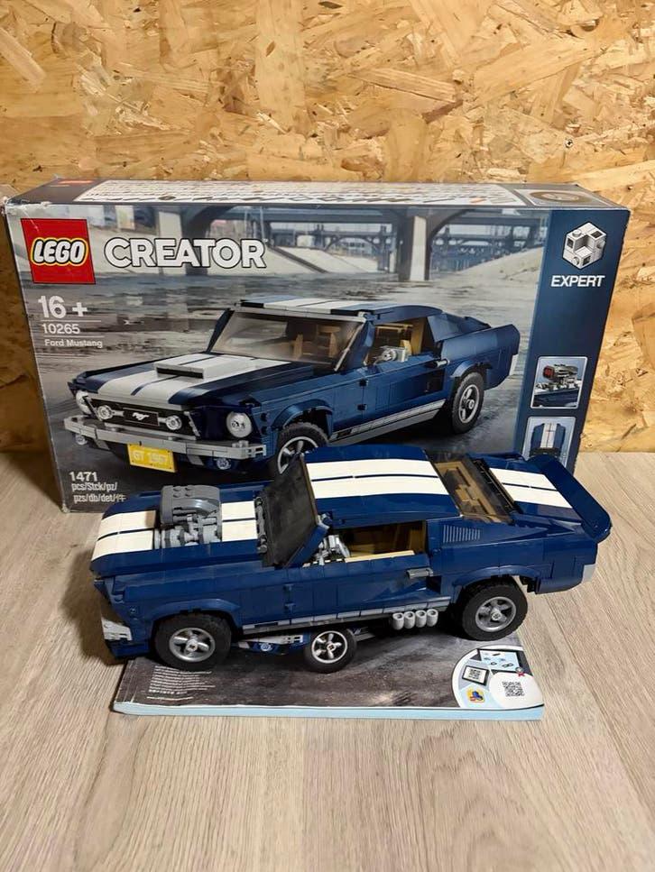 LEGO Creator Expert Ford Mustang 10265, Ophalen of Verzenden, Zo goed als nieuw