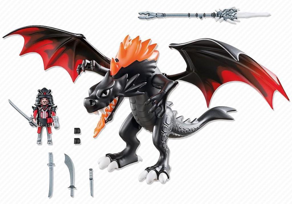 Playmobil 5482 Grote koningsdraak met LED vlam, Ophalen, Gebruikt, Complete set