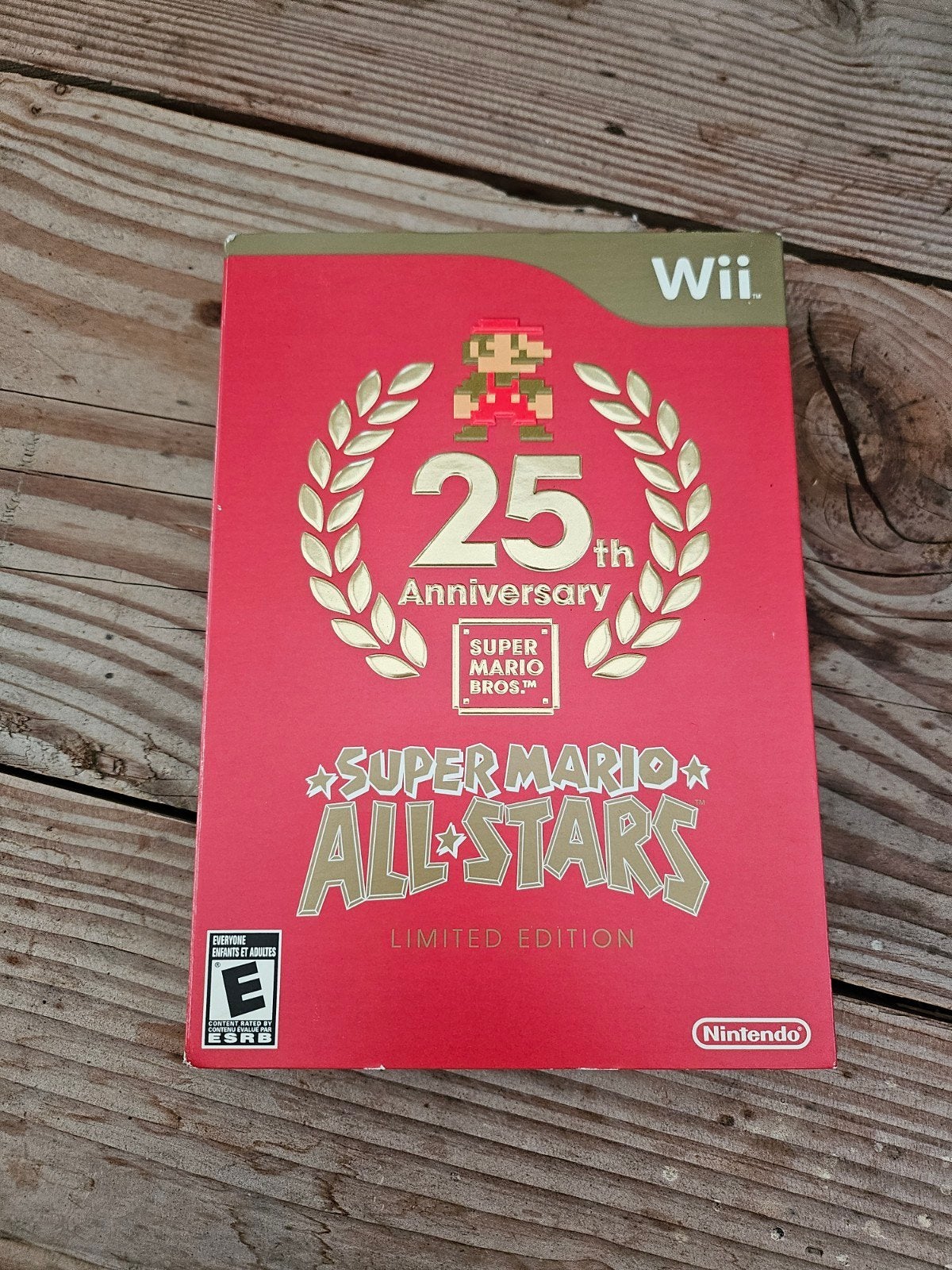Super Mario All-Stars 25th Anniversary Limited Edition Wii, Spelcomputers en Games, Nieuw, Ophalen, Avontuur en Actie, 3 spelers of meer