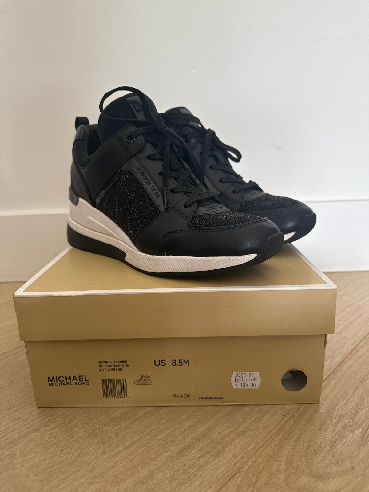 Nieuwe Michael Kors sneakers zwart, maat 39,5, Kleding | Dames, Schoenen, Zwart, Nieuw, Ophalen of Verzenden, Sneakers of Gympen