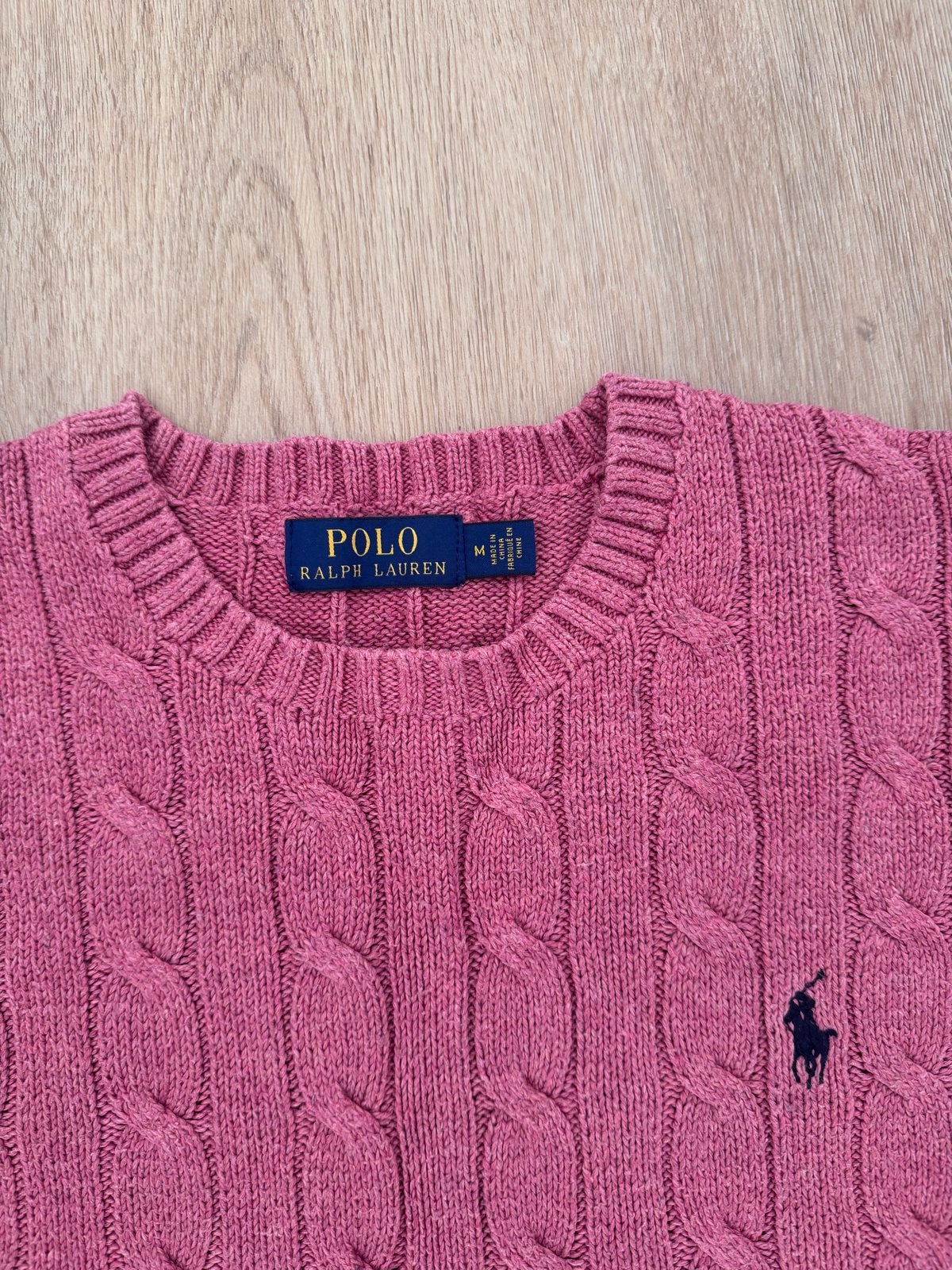 Polo Ralph Lauren trui maat M, Ophalen of Verzenden, Zo goed als nieuw, Roze