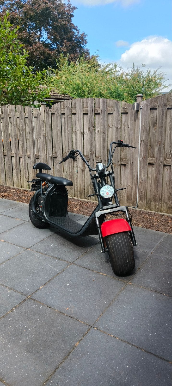E chopper met blauw kenteken in nette staat, Gebruikt, Elektrisch, Ophalen, Overige merken