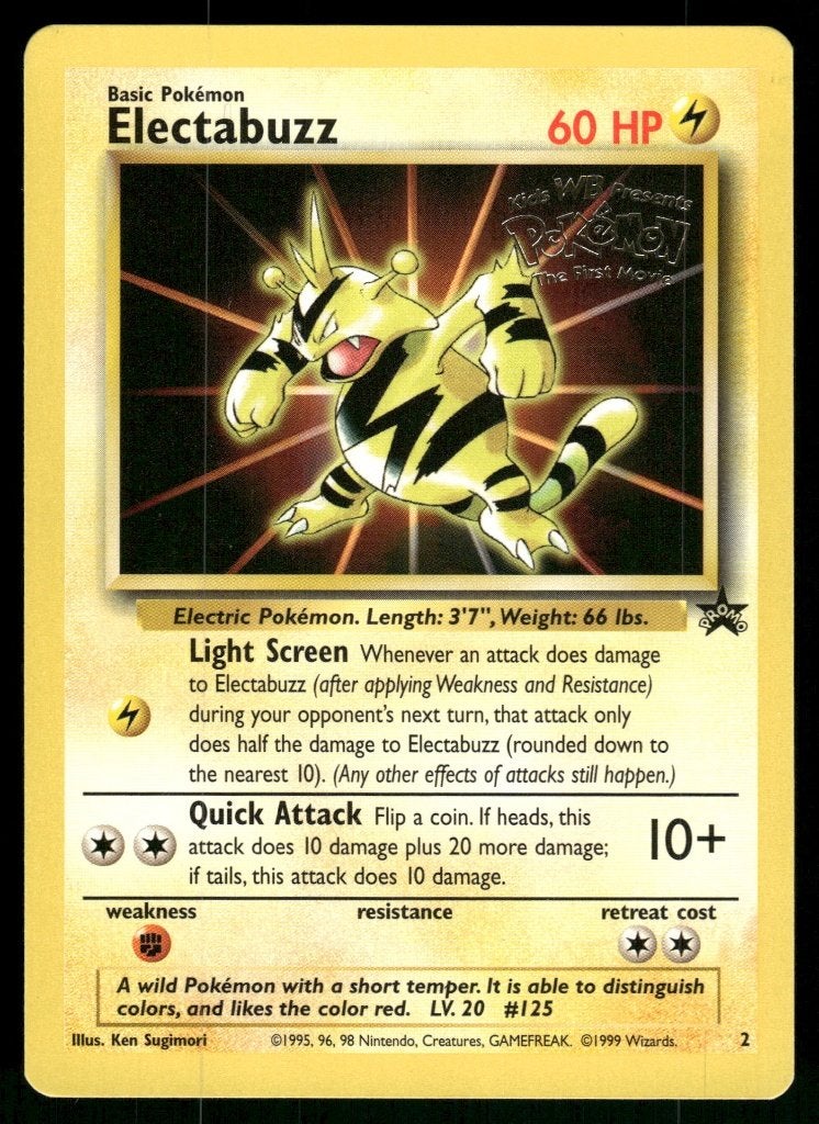 Electabuzz 2/53 - Wizards Black Star Promos (NM), Verzenden, Gebruikt
