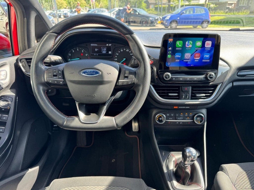 Ford FIESTA 1.0 Ecoboost ST-Line Panoramadak Carplay Winterp, Voorwielaandrijving, 95 pk, 1064 kg, 49 €/maand