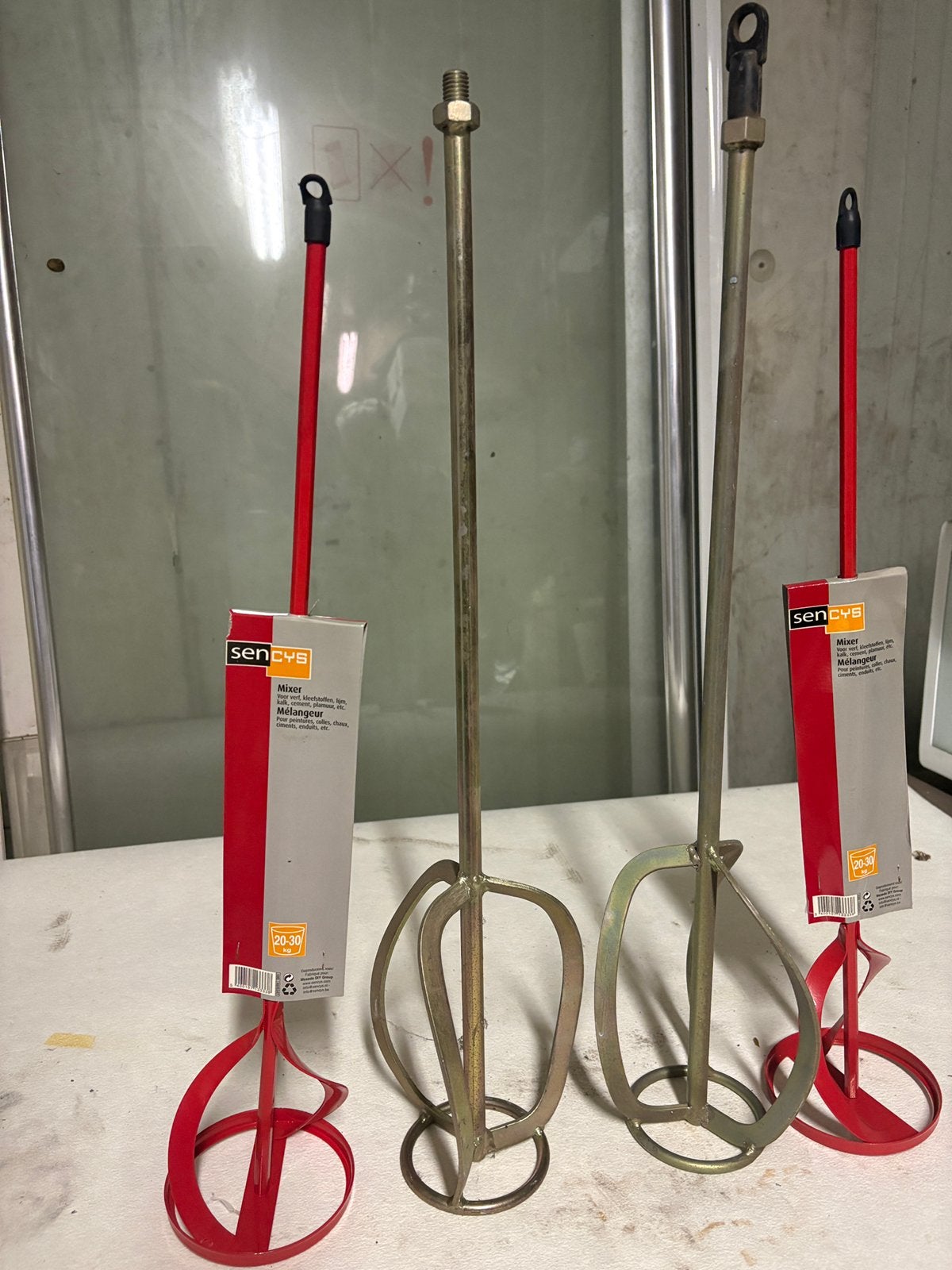 Mixer voor verf, cement, plamuur ed., Ophalen of Verzenden, Nieuw, Overige typen