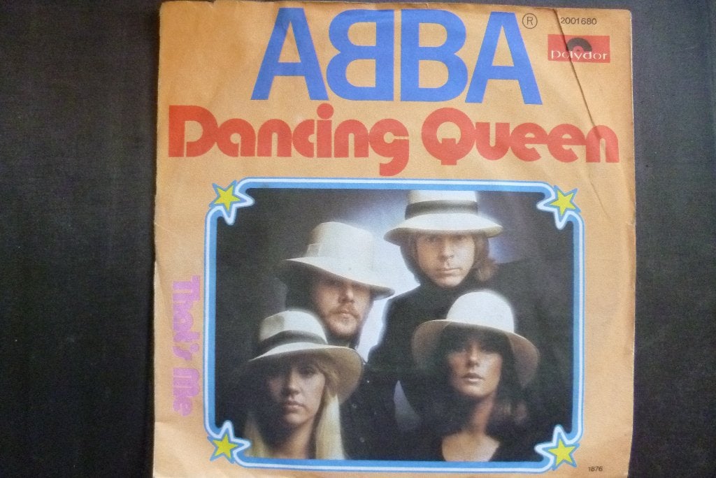 ABBA - Dancing Queen / That's Me (Single), Cd's en Dvd's, 7 inch, Zo goed als nieuw, Pop, Overige typen