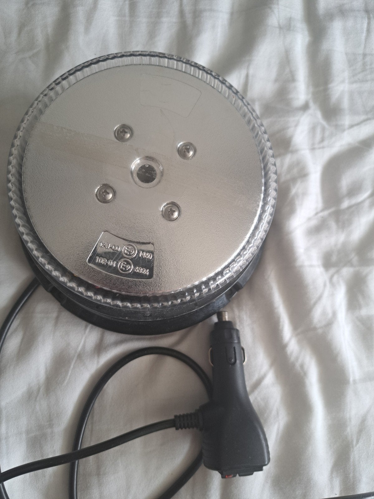 12V Flitslamp - Oranje LED Zwaailicht met Magneetbevestiging, Auto diversen, Ophalen of Verzenden, Zo goed als nieuw