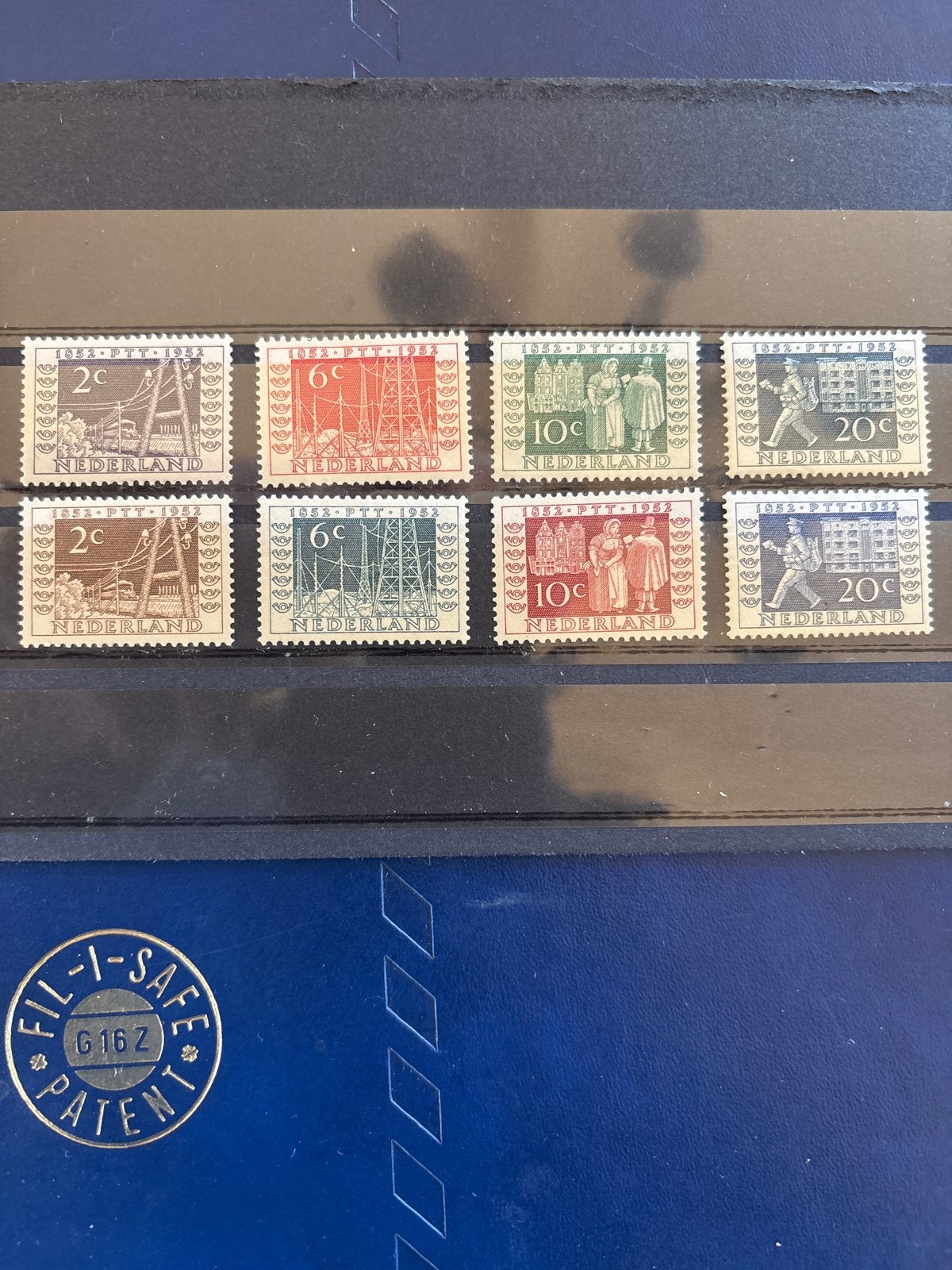 Jubileumzegels 1952 Nederland (nvph 588-595) ongebruikt, Verzenden, Na 1940, Postfris