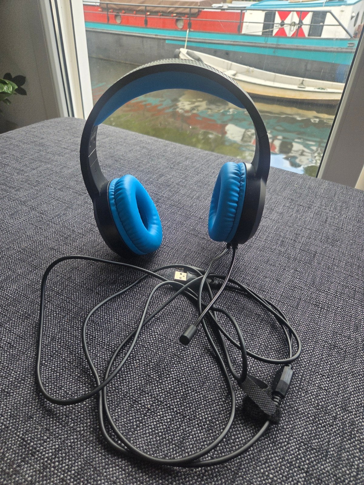 SonicB headset, Computers en Software, Headsets, Nieuw, Over-ear, Gaming headset, Bedraad