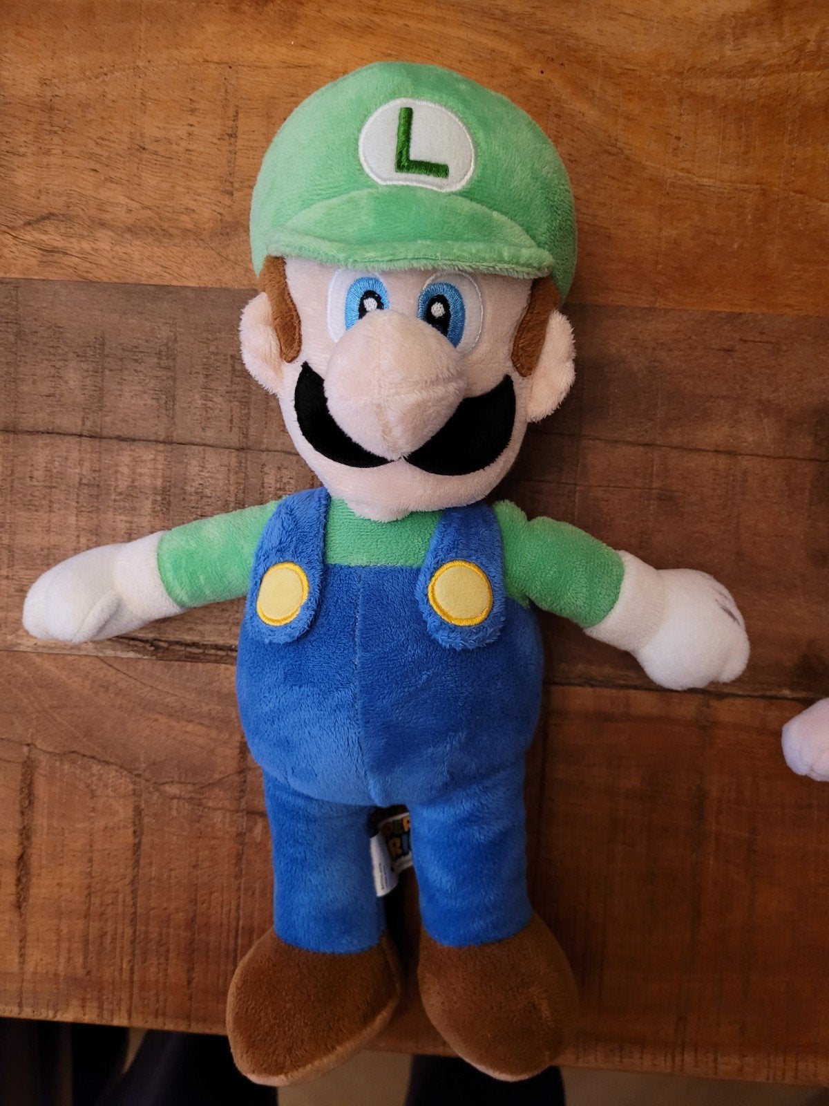 Nieuw Luigi Super Mario Knuffel - Nintendo Pluche Figuur, Overige typen, Ophalen of Verzenden, Nintendo, Middelgroot (20 tot 80 cm)