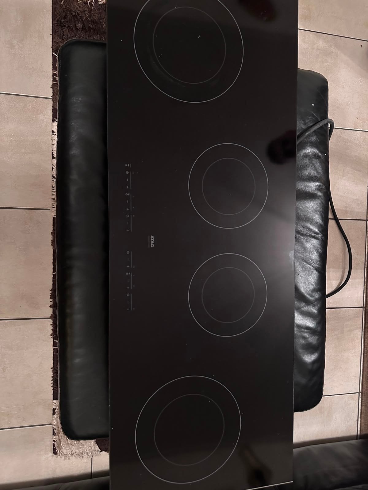 ATAG elektrische fornuis, Witgoed en Apparatuur, Ophalen, Minder dan 85 cm, 60 cm of meer, 4 kookzones