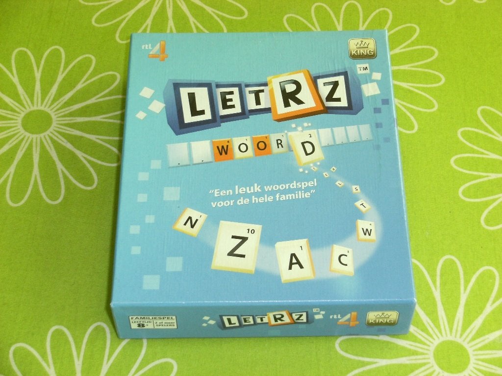 Nieuw: Letrz woordspel van het gelijknamige TV-programma, Een of twee spelers, Ophalen of Verzenden, Nieuw