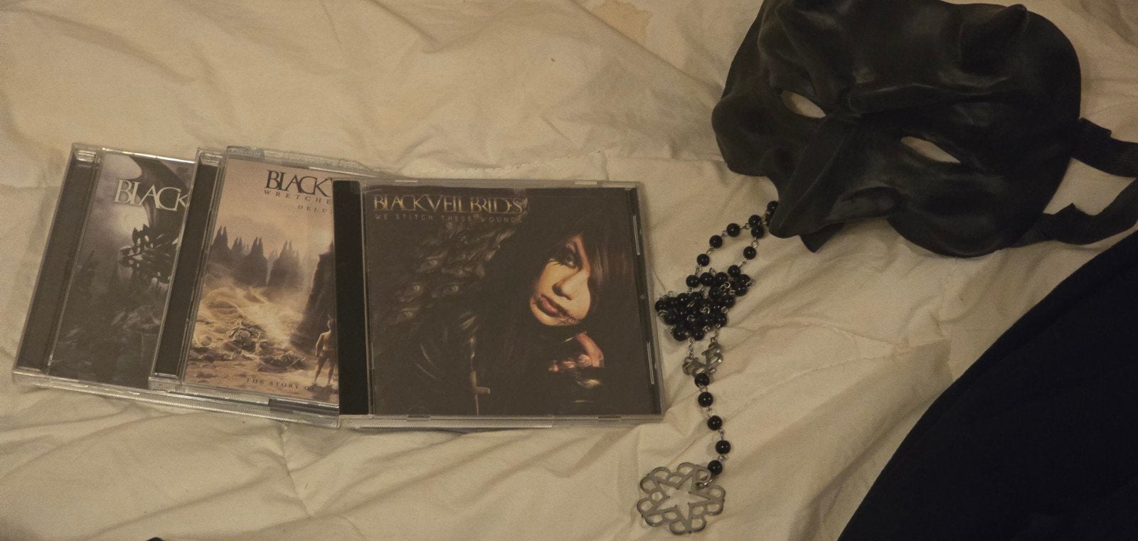 bvb black veil brides cd  en kleding emo alto, Ophalen of Verzenden
