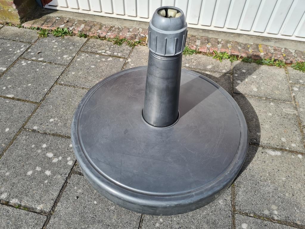 Parasolvoet vulbaar tot 70 kg - Geschikt voor stok Ø 28-62mm, Tuin en Terras, Parasols, Parasolvoet, Minder dan 1 meter, Ophalen