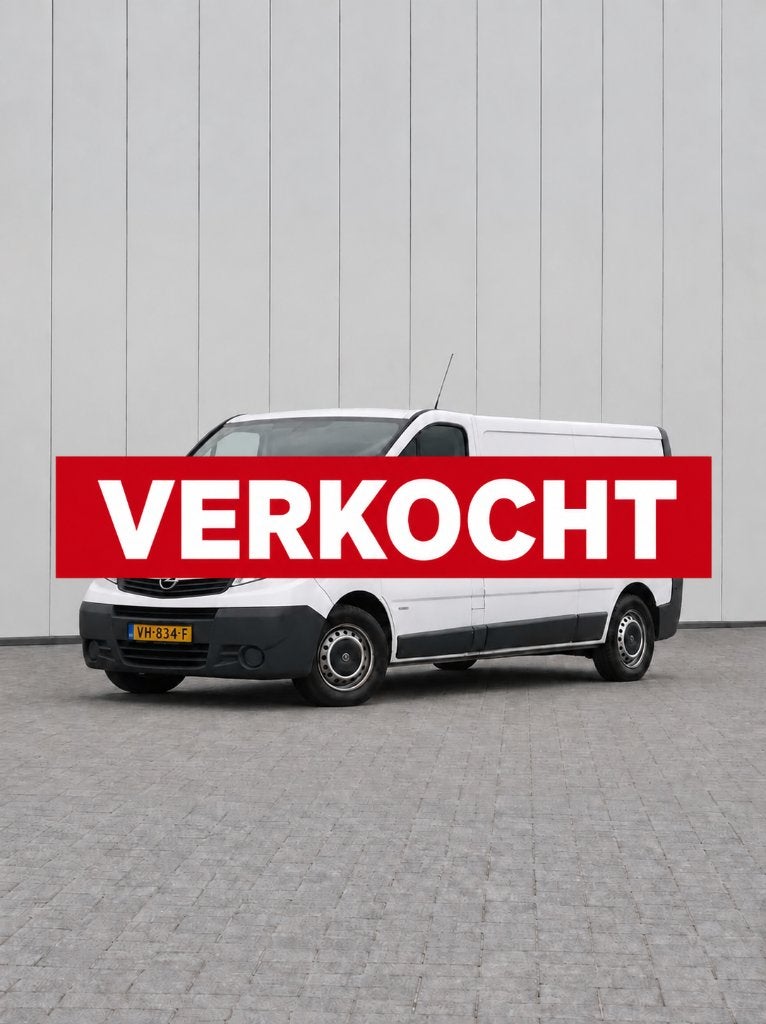 VERKOCHT Opel Vivaro 2.0 Cdti 84KW BV 2014, 1995 cc, 4 cilinders, 1723 kg, Particulier