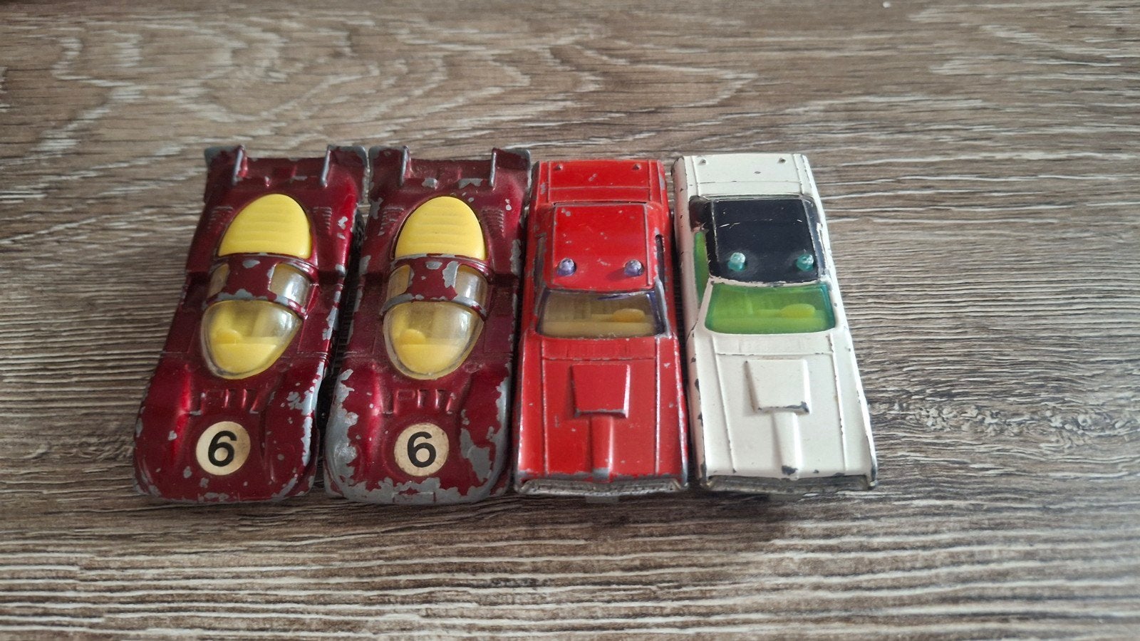 4 Corgi Juniors Vintage Modelauto's, Ophalen of Verzenden, Gebruikt, Auto